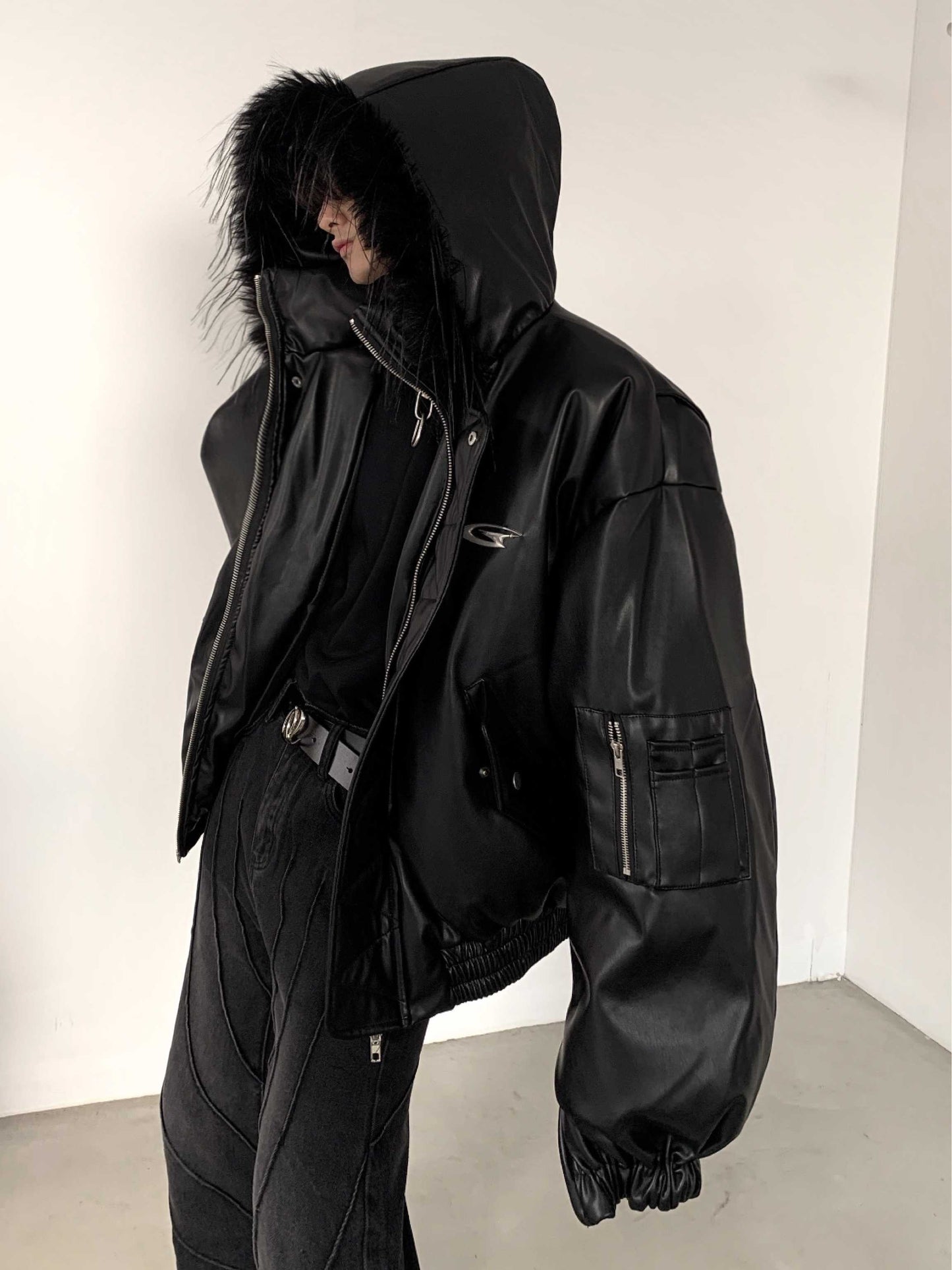 Neros Abyss Leather Jacket